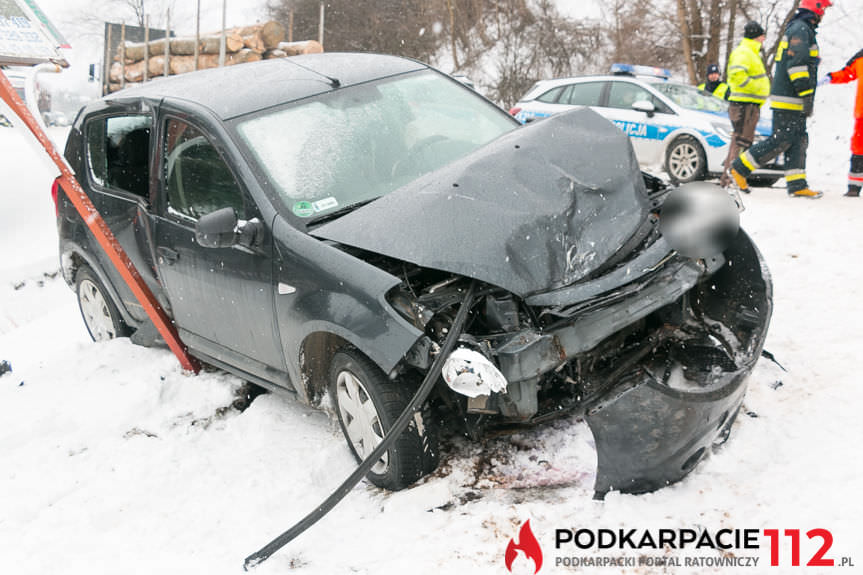 Wypadek w posadzie Jaśliskiej