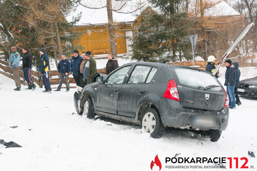 Wypadek w posadzie Jaśliskiej