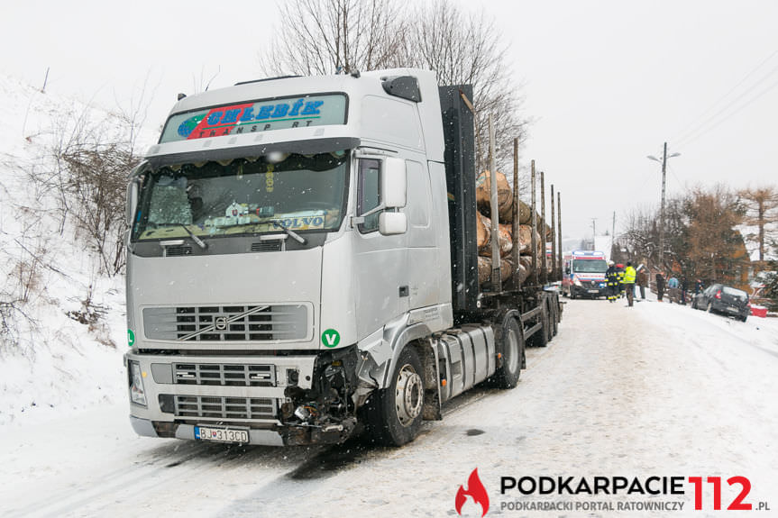 Wypadek w posadzie Jaśliskiej