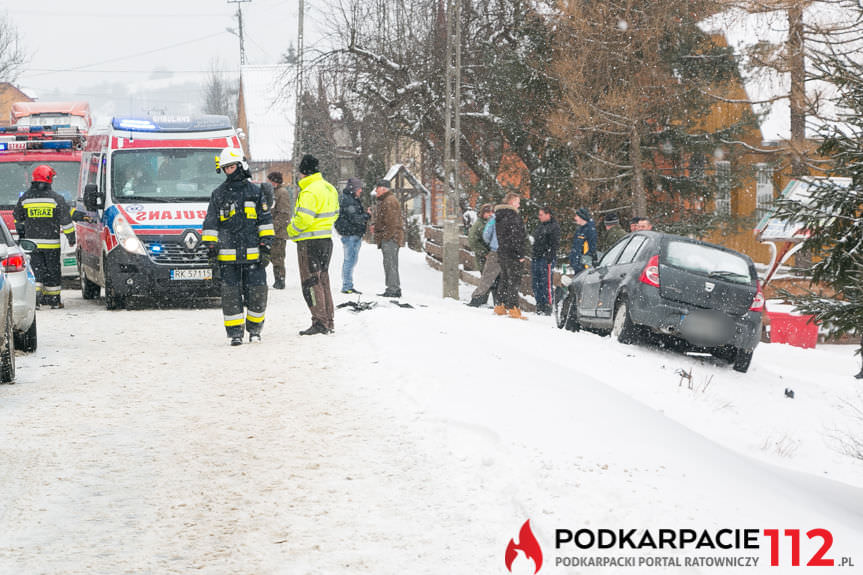 Wypadek w posadzie Jaśliskiej