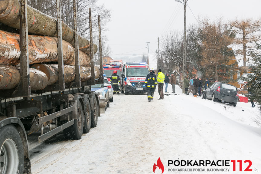 Wypadek w posadzie Jaśliskiej