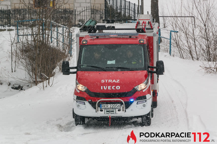 Wypadek w posadzie Jaśliskiej