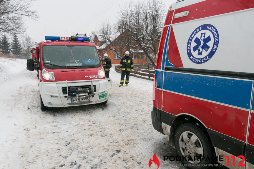 Wypadek w posadzie Jaśliskiej