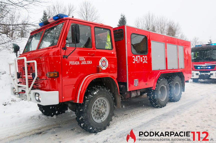 Wypadek w posadzie Jaśliskiej