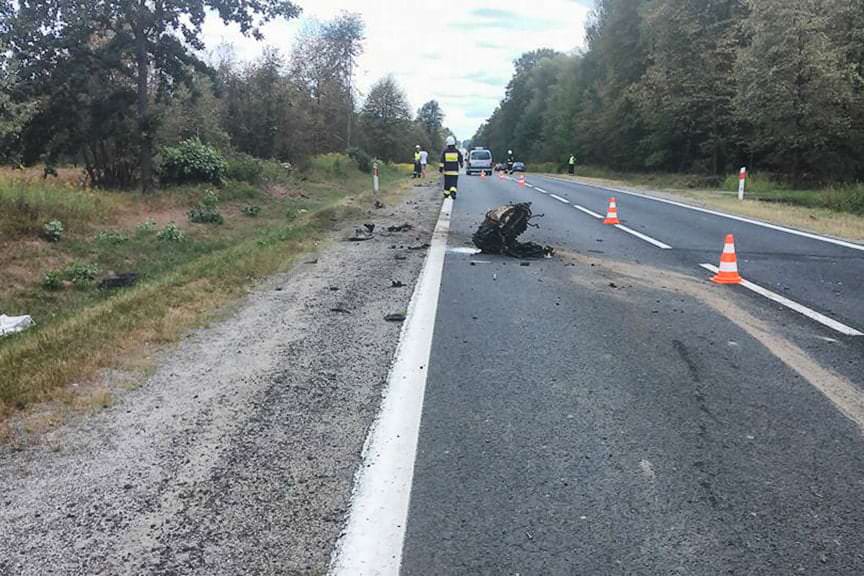 Wypadek w Zaleskiej Woli