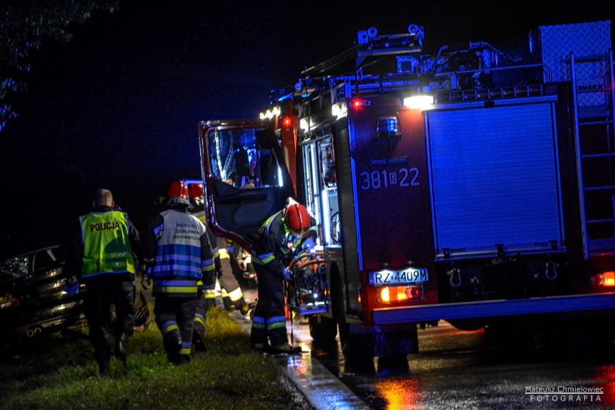 Wypadek Wisłostrada 14.09.2018