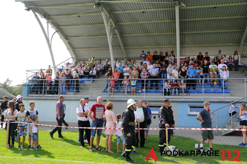 Zawody sportowo - pożarnicze w Korczynie