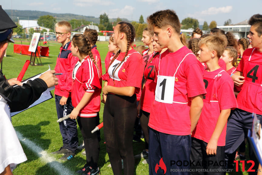 Zawody sportowo - pożarnicze w Korczynie