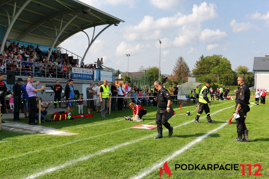 Zawody sportowo - pożarnicze w Korczynie