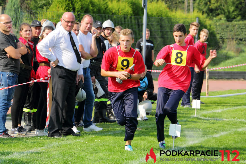 Zawody sportowo - pożarnicze w Korczynie