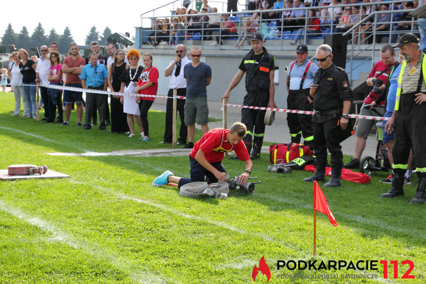 Zawody sportowo - pożarnicze w Korczynie