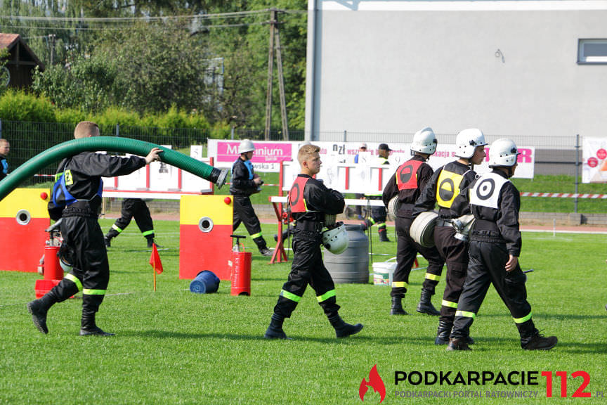 Zawody sportowo - pożarnicze w Korczynie