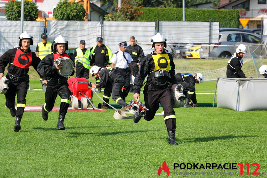 Zawody sportowo - pożarnicze w Korczynie
