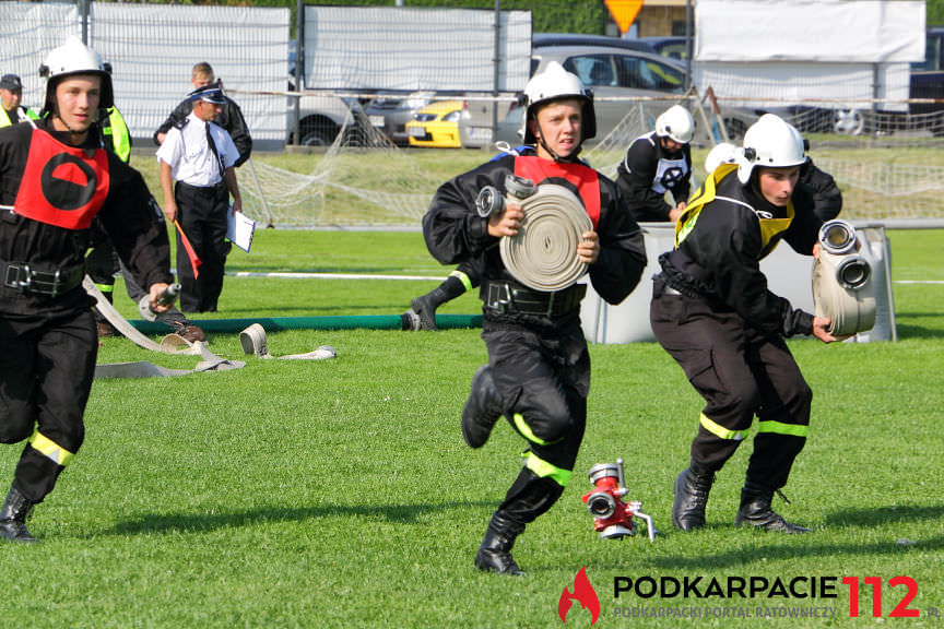 Zawody sportowo - pożarnicze w Korczynie