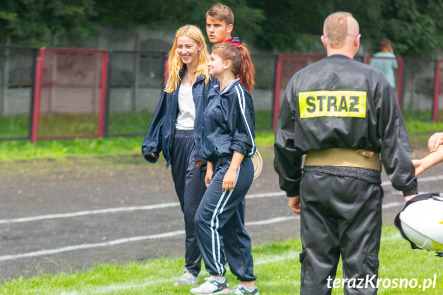 Zawody sportowo - pożarnicze w Rymanowie