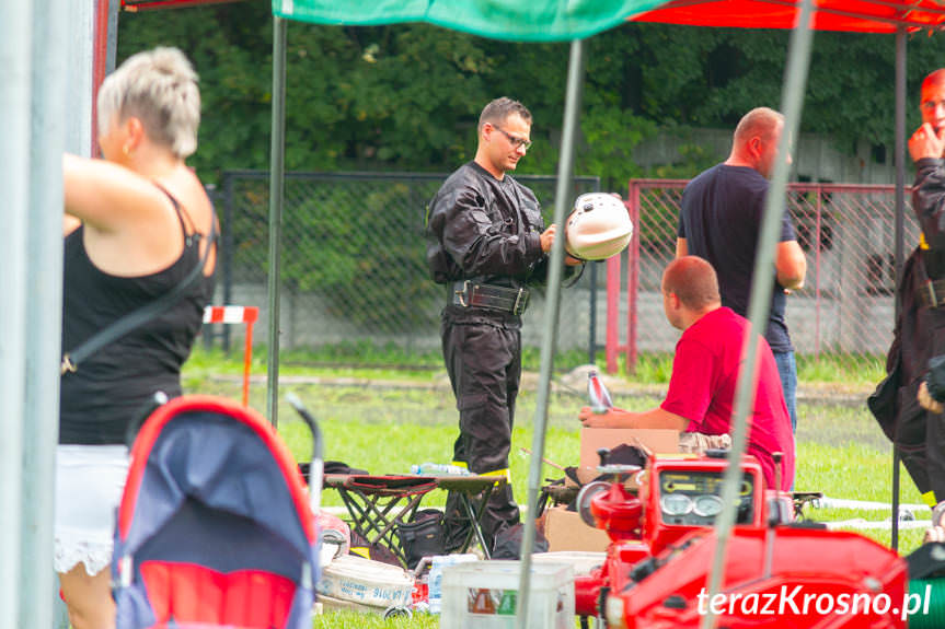 Zawody sportowo - pożarnicze w Rymanowie