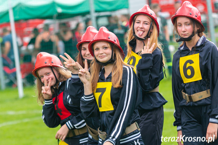 Zawody sportowo - pożarnicze w Rymanowie
