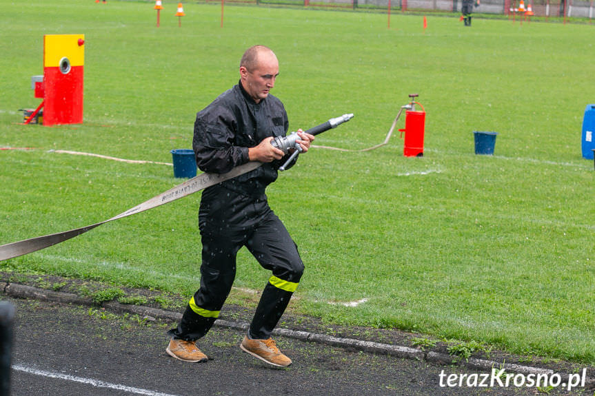 Zawody sportowo - pożarnicze w Rymanowie