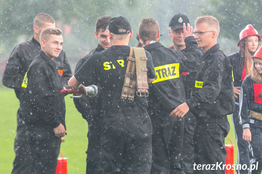 Zawody sportowo - pożarnicze w Rymanowie