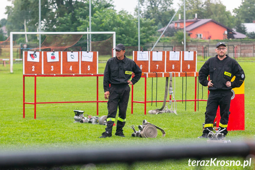 Zawody sportowo - pożarnicze w Rymanowie