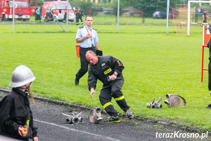 Zawody sportowo - pożarnicze w Rymanowie