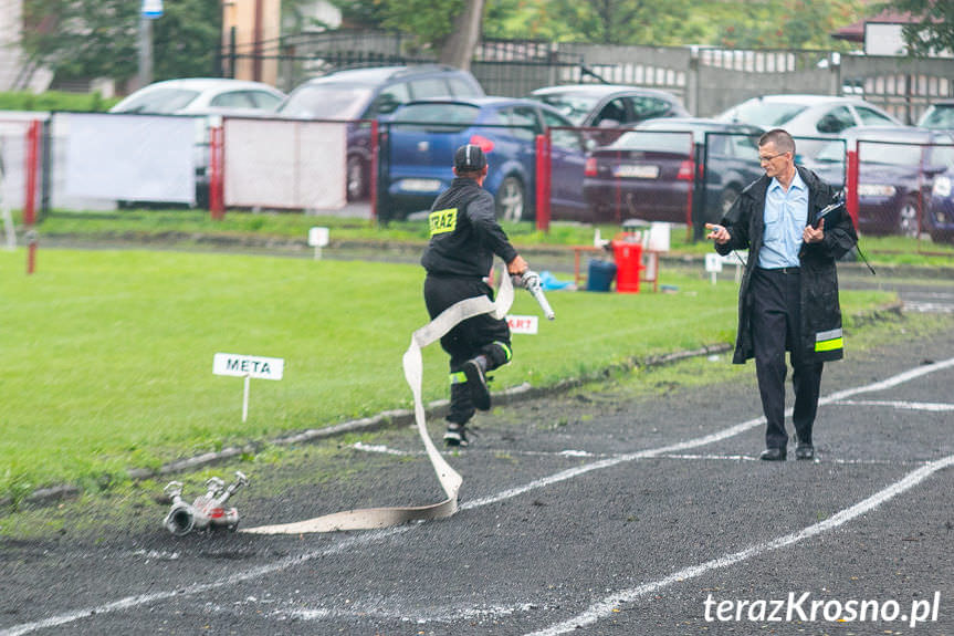 Zawody sportowo - pożarnicze w Rymanowie