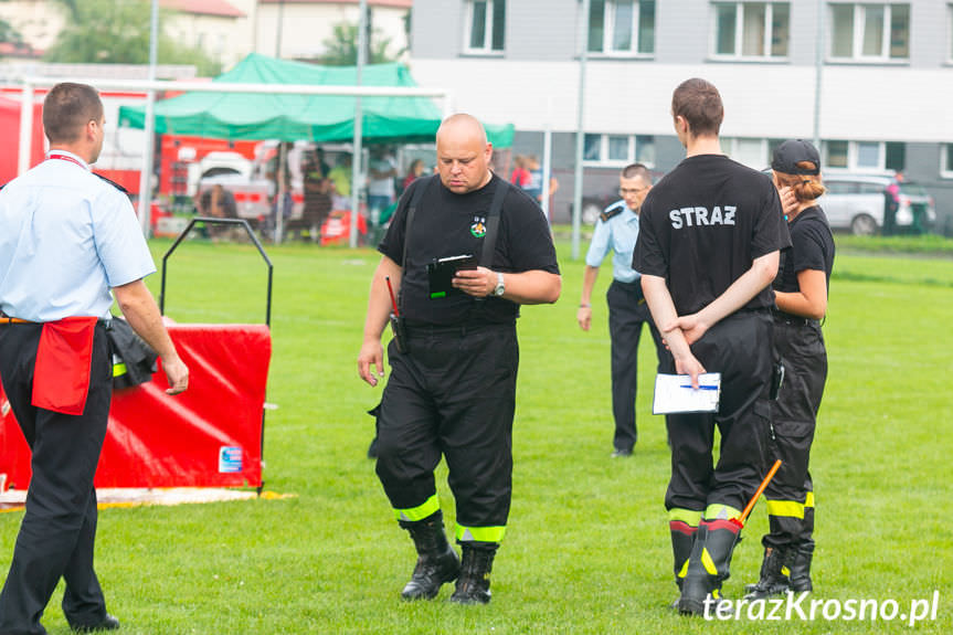 Zawody sportowo - pożarnicze w Rymanowie