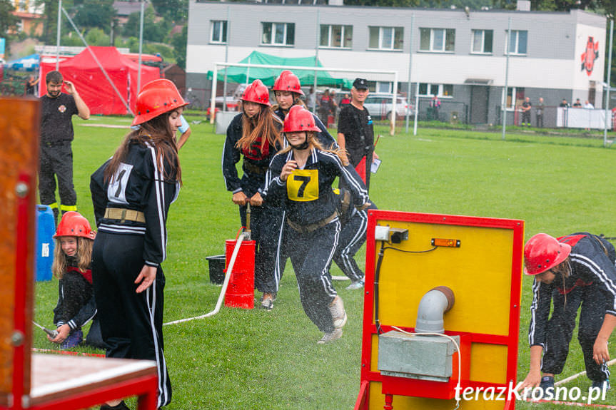 Zawody sportowo - pożarnicze w Rymanowie
