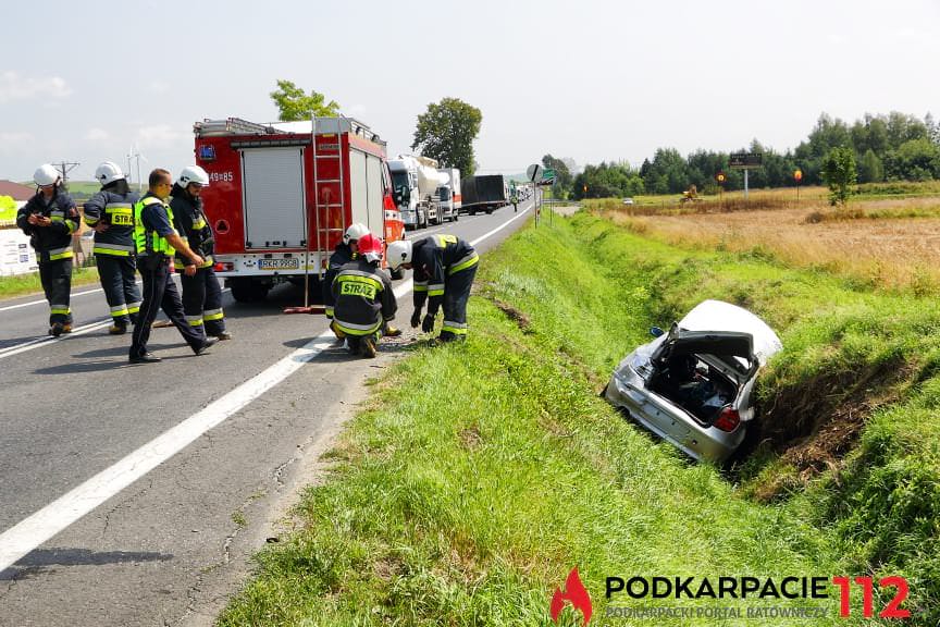 Zderzenie Iveco i BMW