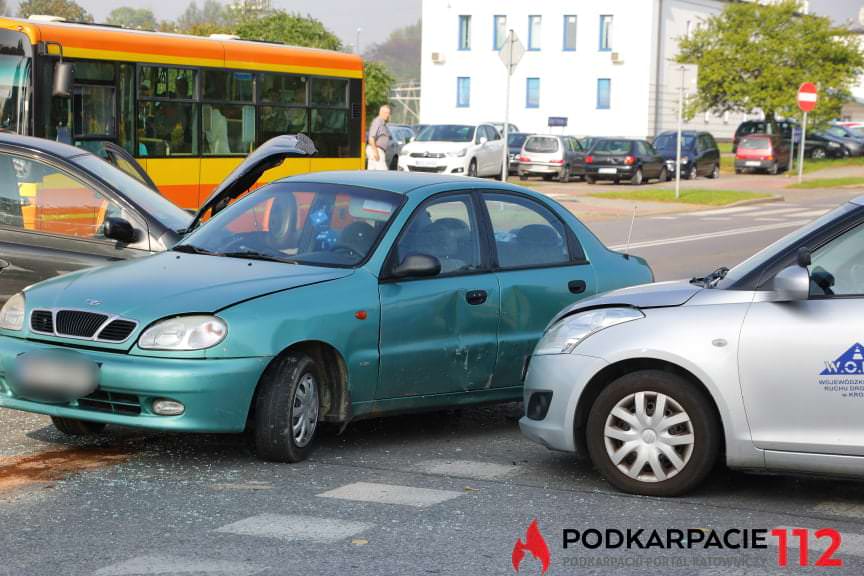 Zderzenie na Tysiąclecia w Krośnie