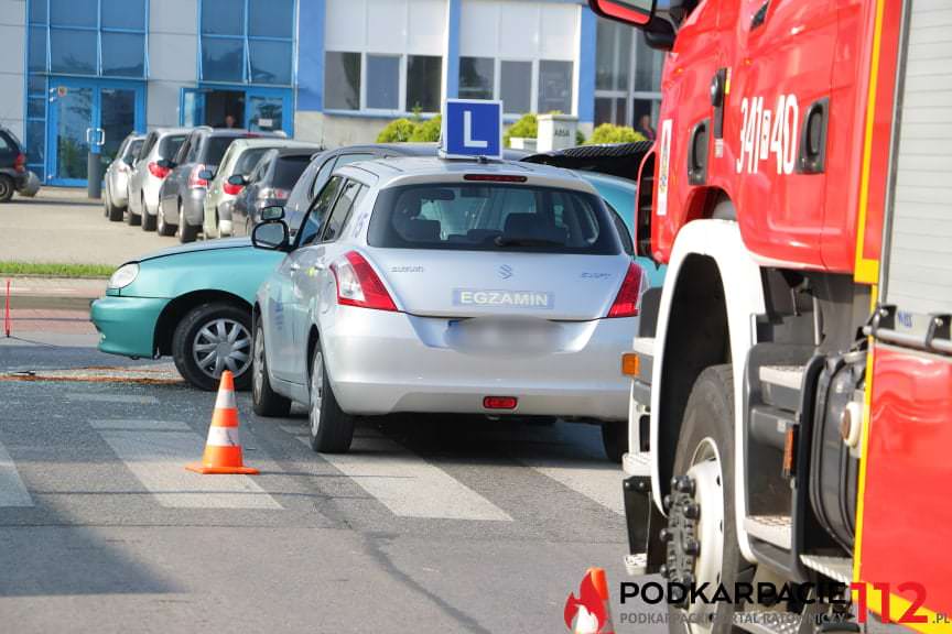 Zderzenie na Tysiąclecia w Krośnie