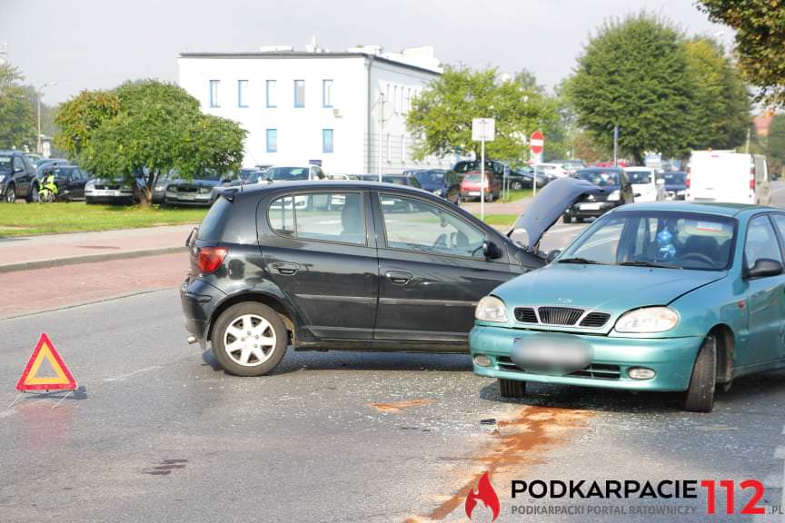 Zderzenie na Tysiąclecia w Krośnie