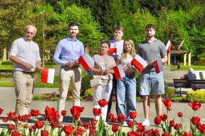 250 flag trafiło do mieszkańców i kuracjuszy