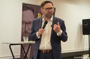 Daniel Obajtek w Krośnie: jedyne co bym chciał, żeby ta zaraza przestała dręczyć kraj i odeszła