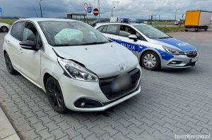 Kolizja trzech samochodów