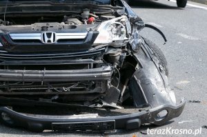 Łężany. Zderzenie dwóch samochodów osobowych
