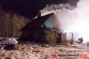 Mężczyzna podpalił swój dom
