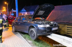 Miejsce Piastowe. Zderzenie dwóch samochodów osobowych