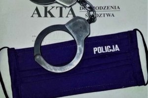 Nie miał maseczki i wpadł