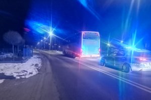 Nietrzeźwy wiózł autokarem pasażerów
