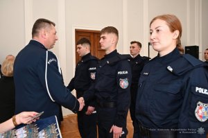 Nowi policjanci złożyli ślubowanie