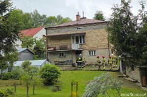 Podpalenie domu w Moderówce