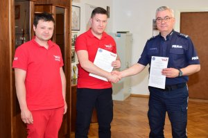 Policja i Grupa Ratowniczo-Poszukiwawcza "Legion Gerarda" podpisali porozumienie