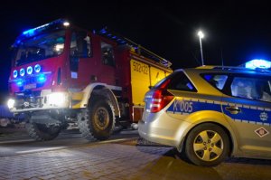 Pożar domu jednorodzinnego przy ul. Wolności w Mielcu