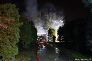Pożar w Odrzykoniu