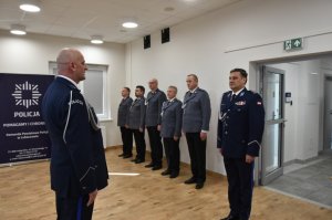 Pożegnanie z policyjnym mundurem