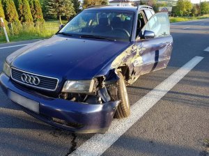 ROGI. Zderzenie audi i mercedesa