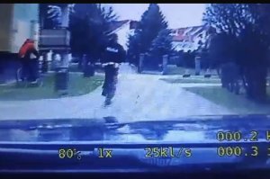 Rowerem uciekał przed policjantami