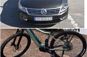 SG przechwyciła volkswagena i rowery pochodzące z kradzieży