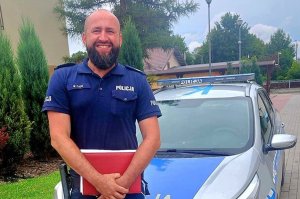 Szybka reakcja dzielnicowego i pomoc w stanie zagrożenia życia